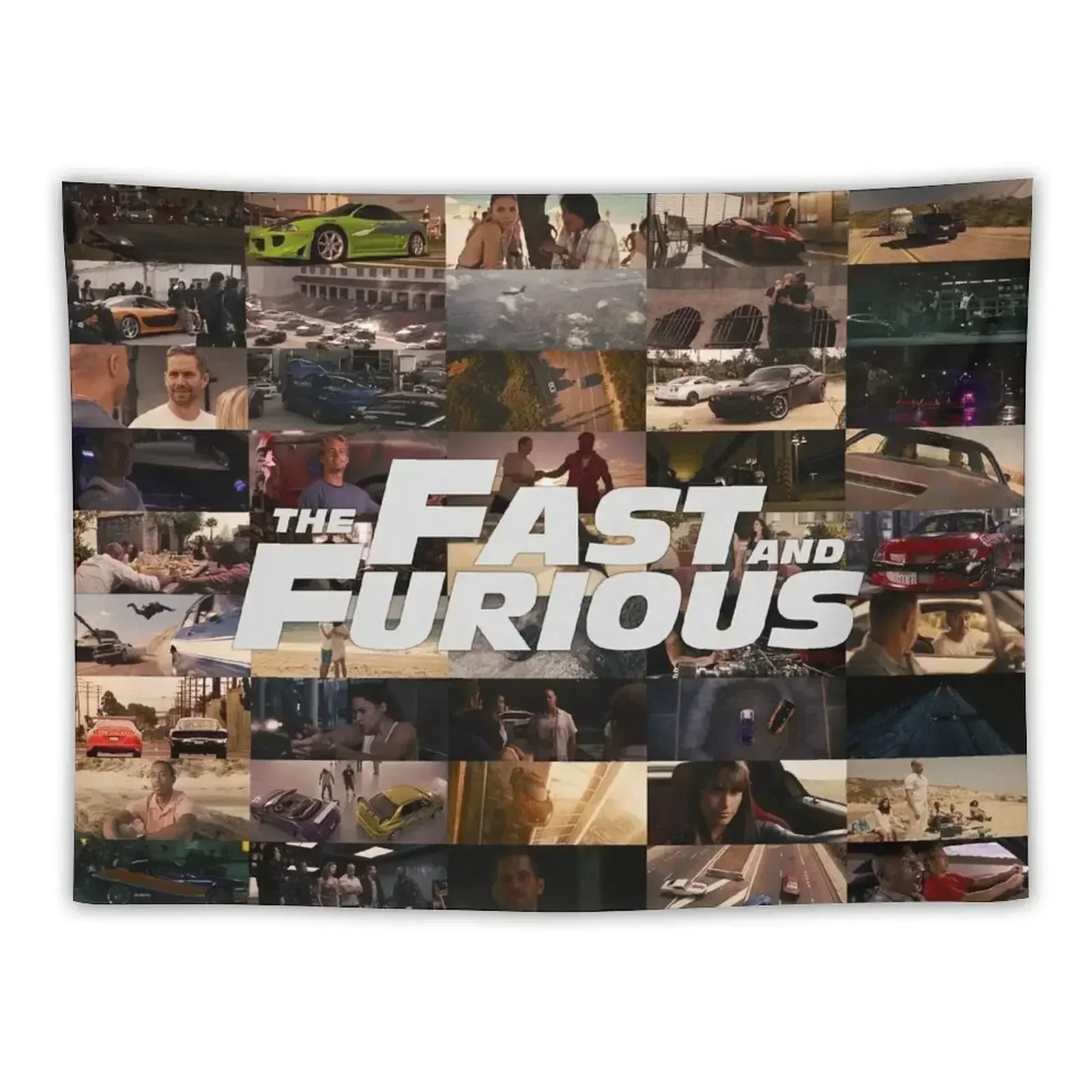 

Fast & Furious - Legends - Tribute Tapestry Decorative Wall Mural Room Decor Korean Style Room Decor For Girls Tapestry