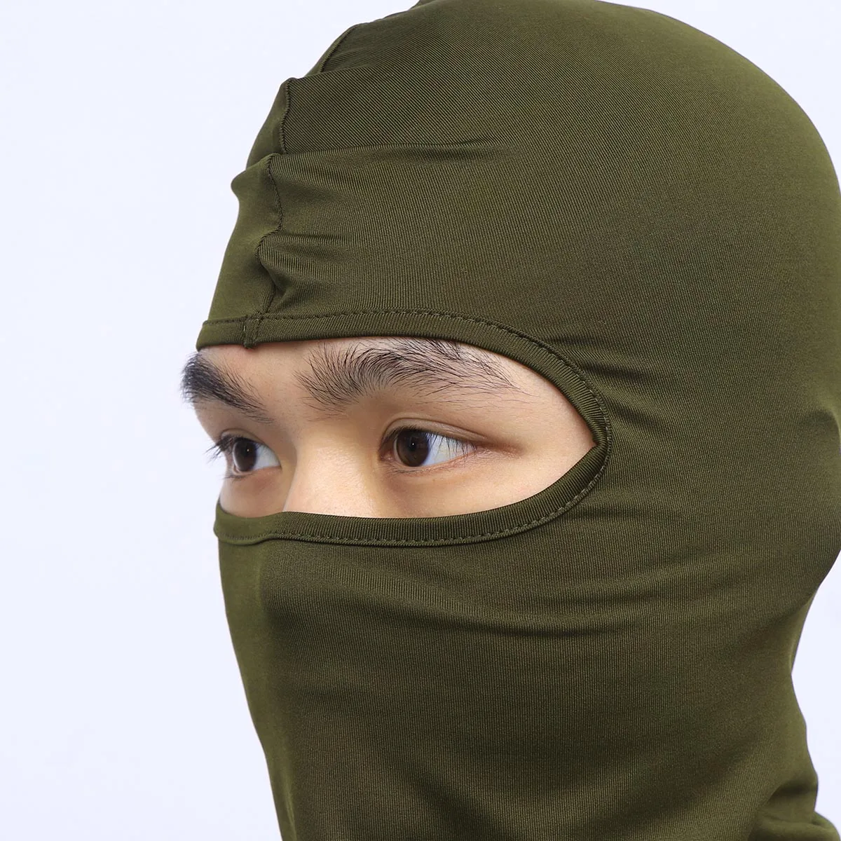 

Army Green Hunting Windproof Dustproof Riding Balaclava Full Outdoor Sports Paintball War Game Headgear