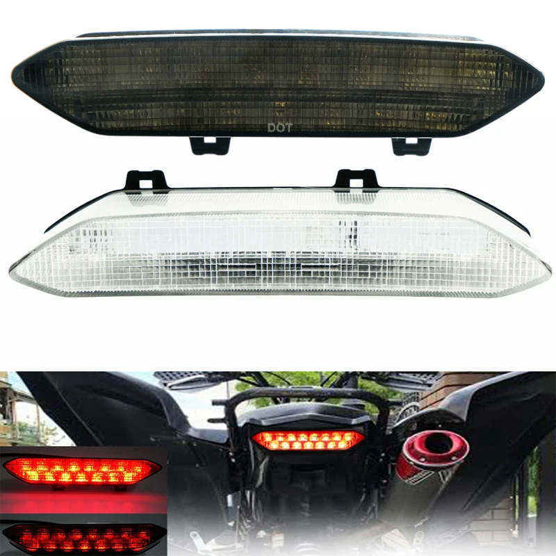 Motorcycle ATV Red LED Tail light For Yamaha Raptor 700R 700 R YFZ450R YFZ450X YFZ 450R 450X 450 R X