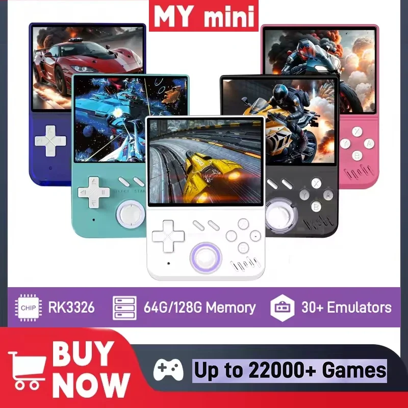 

My mini Players Retro Handheld Video Game Console Linux System 128G 3.5 Inch IPS Screen Pro Portable Pocket Video Player Games