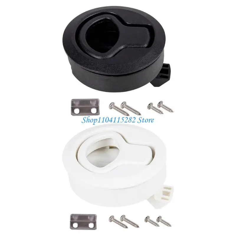 Seamless ABS Embedded Handle Waterproof Boat Floor Hardware Quick Installation
