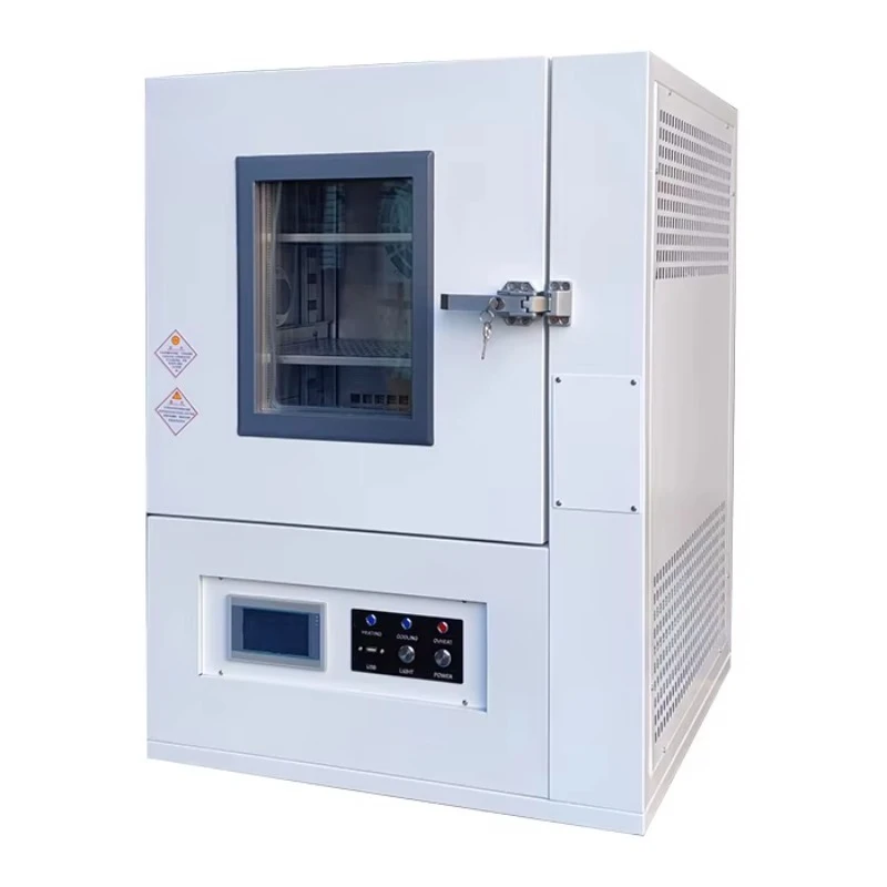 Programmable Mini Thermal Test Chamber Mini High and Low Temperature Freezer Benchtop Cryogenic Laboratory Equipment