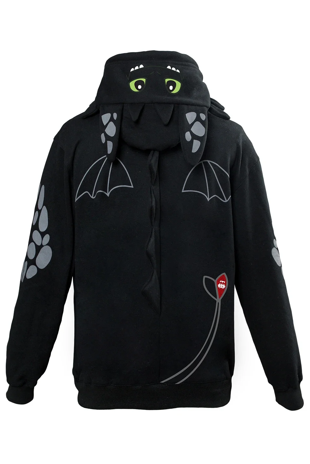 هوديي بدون أسنان للأولاد والبنات والأطفال زي أنيمي كيفية التدريب على تنينك لعب الأدوار فانتازيا للأطفال كاجوال للهالوين