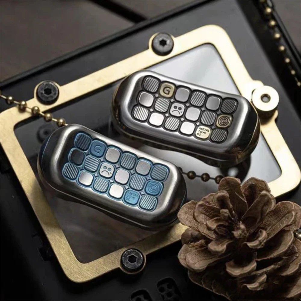 DZ Top G Titanium Alloy Fidget Spinner EDC Toys Anti Stress Hand Spinner ADHD Anxiety Relief Sensory Toys