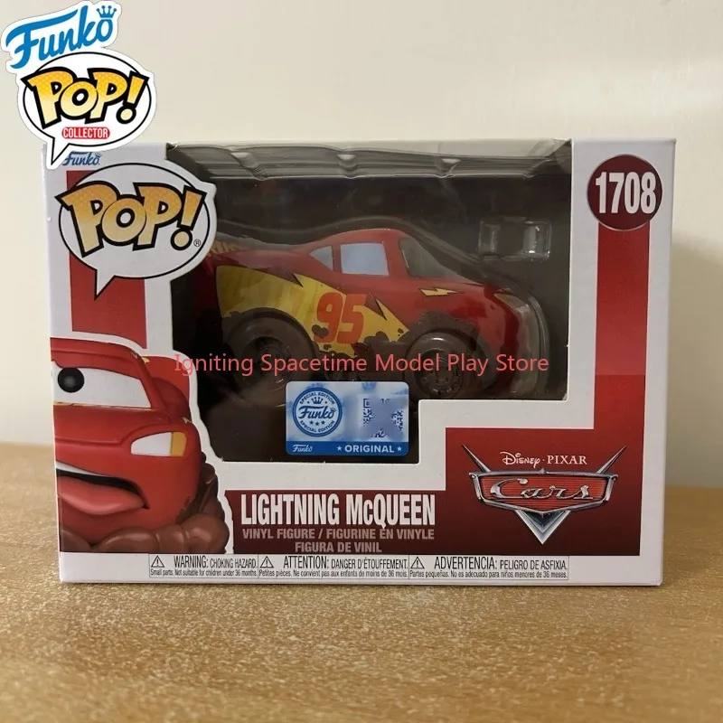 

Funko Pop! Disney Cars Lightning McQueen #1708, Vinyl Collectible 3.75 Action Figure for Boys Girls Gift Collectible Ornaments