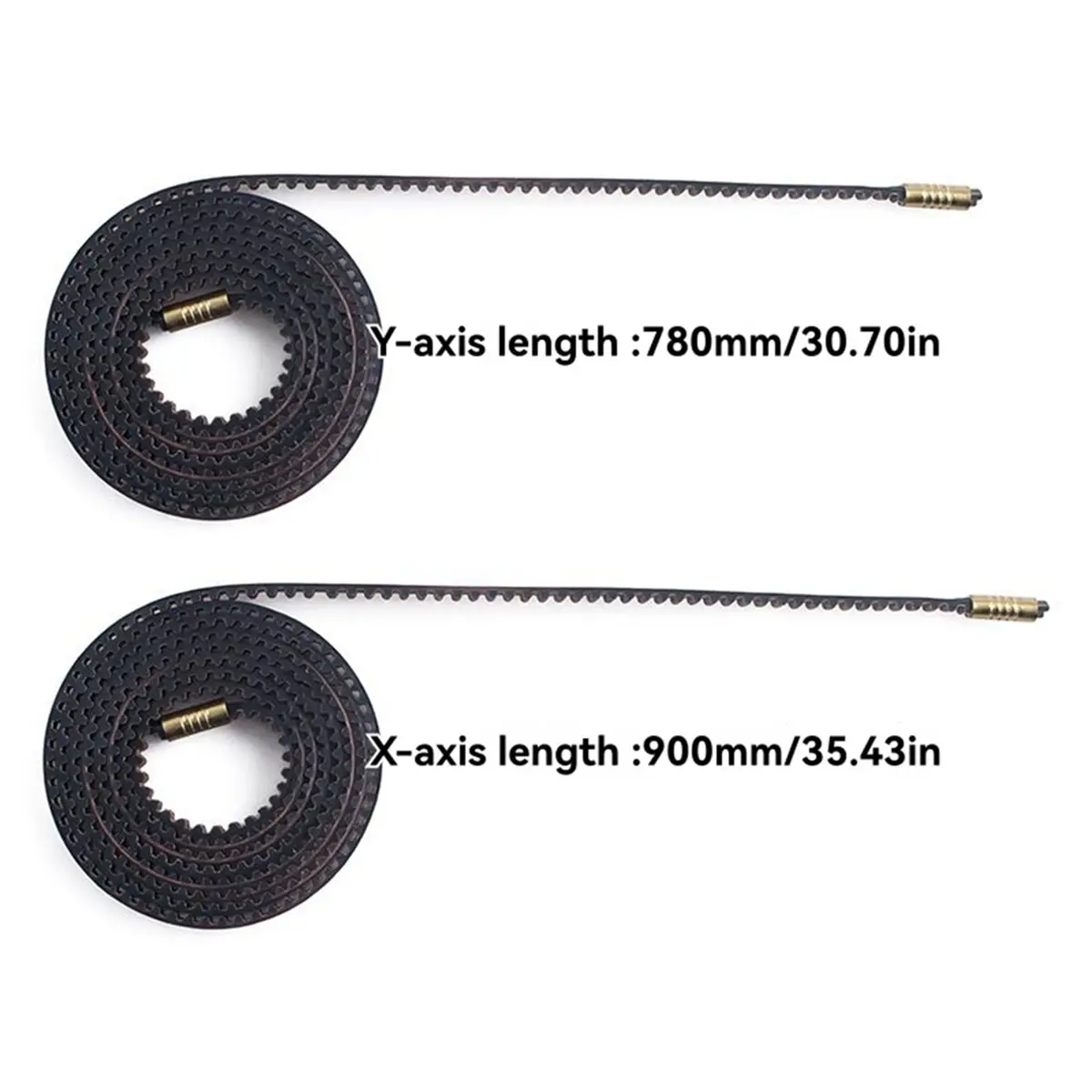 T726C Tools-For XY Belt Kits Wear-Resistant Synchronous Belts for 3D Printer Replacement Parts