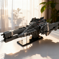 2935pcs MOC Halo UNSC Paris Class Heavy Frigate Model Building Blocks Assemble Toys Idea Education Christmas Gift Kids Birthday