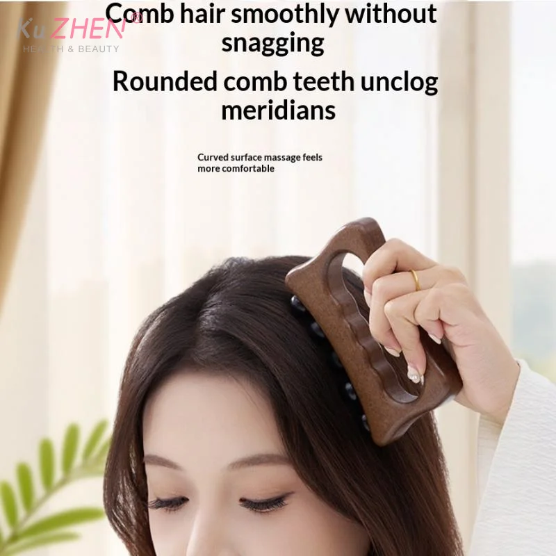 1PC Meridian brush Lymphatic Drainage Massage Beech Gua Sha Tool For Body Manual Massage Scraper For Antibody Gua Sha Paddle