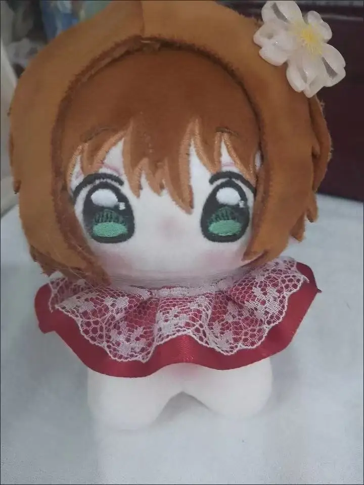 

Stuffed 10cm Anime Game Cardcaptor Sakura Cartoon Plush Doll Toy COS Dress-up Children Adults Collectible Cotton Gifts