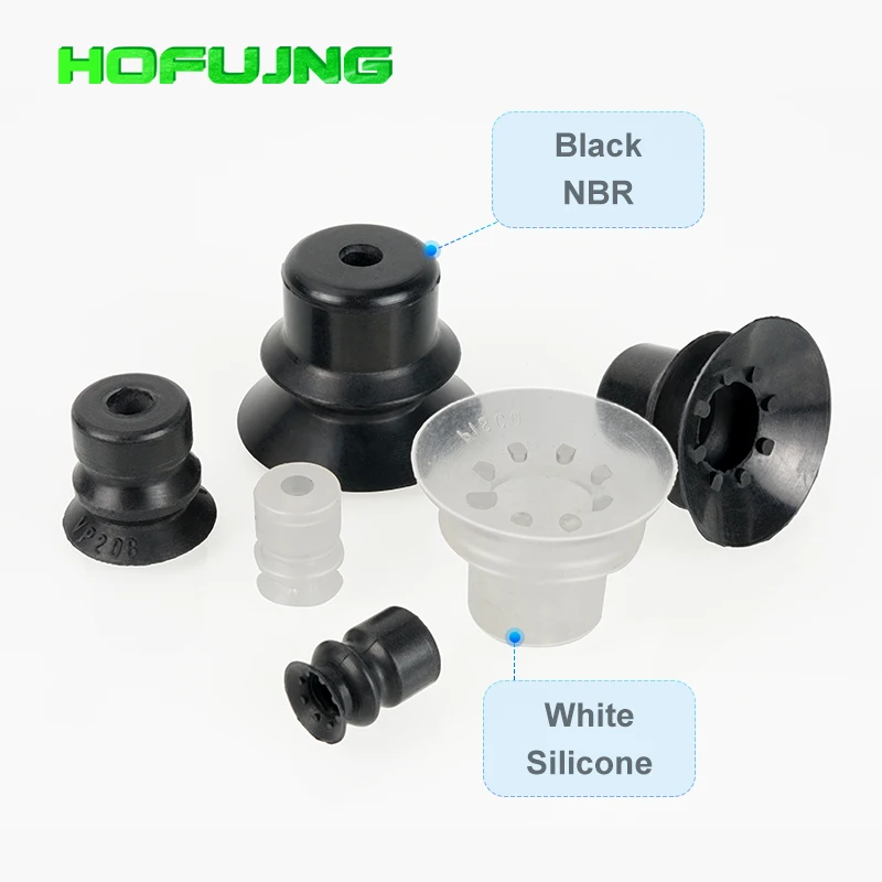 

PISC0 Type Vacuum Sucker VP10RSN/VP20BSN Silicone Double Multi-layer Nozzle Injection Molding Machine Manipulator Accessories