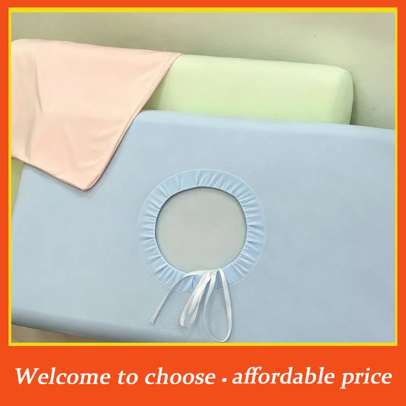 

{}Ice Silk Cooling Pillowcase Silky Skin Friendly Tie Closure Breathable Anti Sweat Pillow Cover for Summer Bedroom Daily Sleep