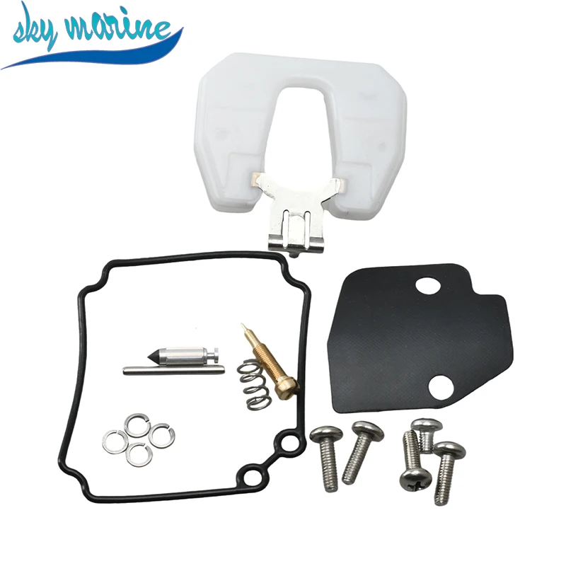 61N-W0093 Carburetor Repair Kit for Yamaha 25HP 30HP 2 stroke Boat Motor 61N-W0093-00 Accessories Replaces Aftermarket