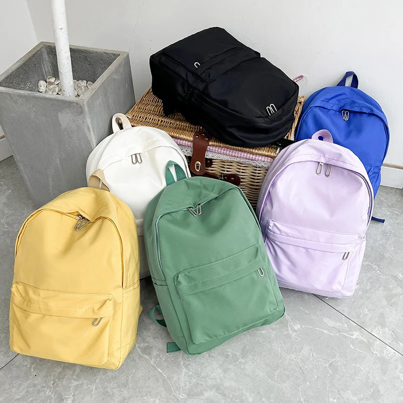 Mochila escolar impermeable para adolescentes, Bolsa Escolar para libros, organizador de almacenamiento de papelería, bolsa para portátil, doble correa para el hombro, novedad