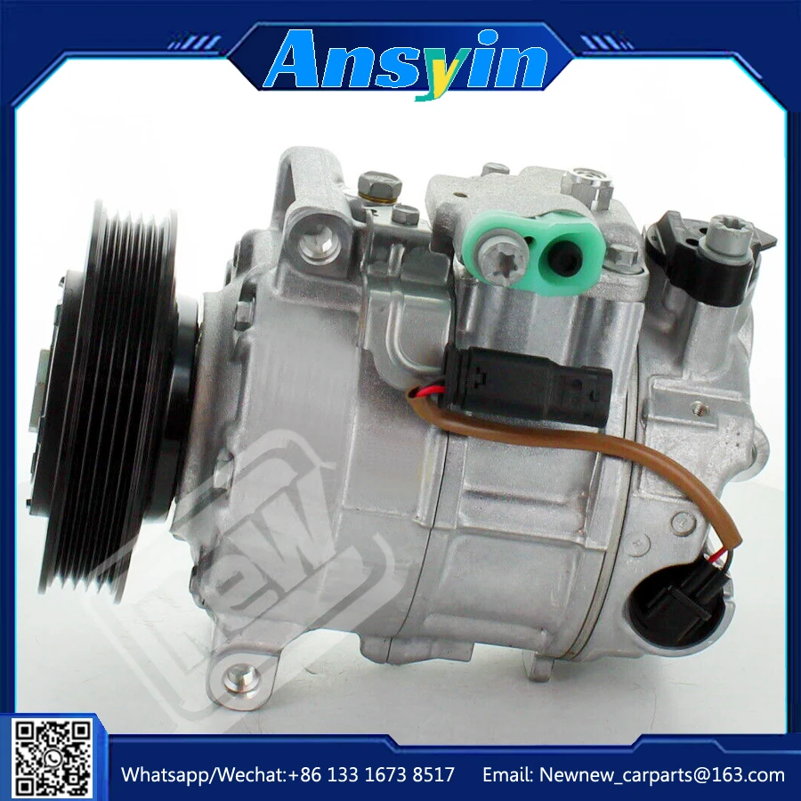 NEW AC Compressor 6SEU16C For Mercedes-Benz W246 W242 B200 B250 437100-8430 4472807140 A200 A0042300311 0042300311