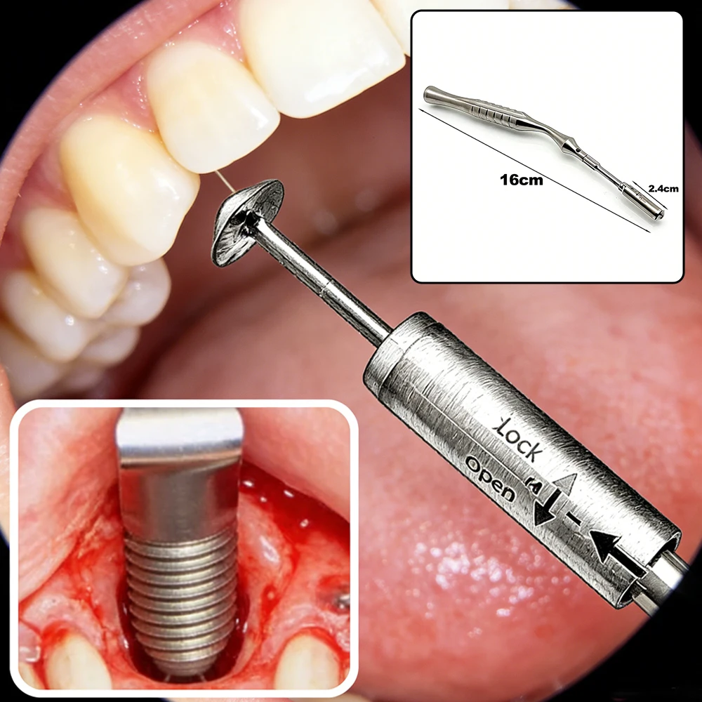 

Autoclavable Stainless Steel Implant Bone Scraper and Scaler Set for Surgical Debridement and Tooth Cleaning