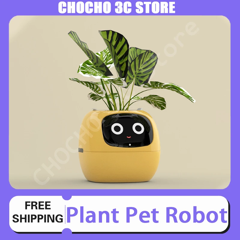 Ivy Plant Pet Robot Creative Interaction Tamagotchi Pet Small Pot App Control Cute Smart Flower Custom Plants Express Emotions