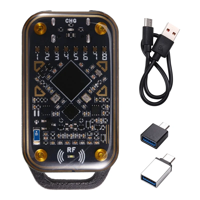 

FEDI-Chameleon Ultra RFID Считыватель смарт-чипов Эмулятор смарт-карт ID IC 125 кГц 13,56 МГц Декодирование карт NFC Дубликатор