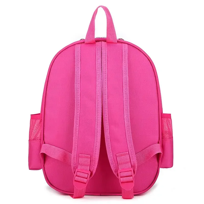 Sanrio Kawaii Hello Kitty Mini School Backpack for Student School Bag with Flashing Light Nylon Fabric Luxury Designer Bag