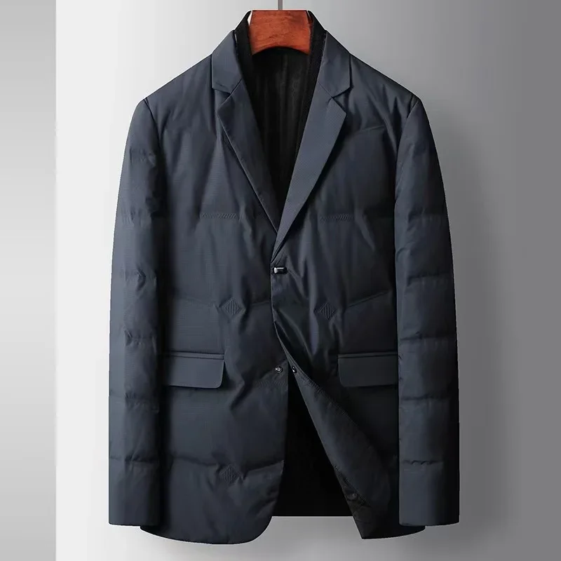 2026 Autumn/Winter New Casual Down Jacket with Thin Duck Down Content Up To 90% Quality Design Suit Down Jacket