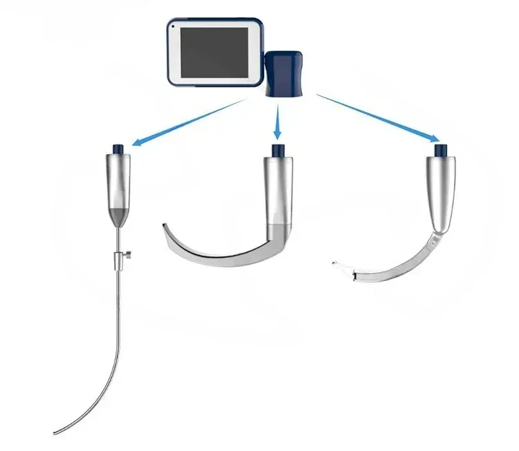 SY-P020N Clinic medical device 3 inch portable rigid Video Laryngoscope