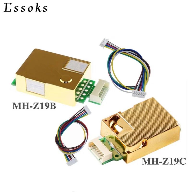 MH-Z19B MH-Z19C Infrared CO2 Sensor Module Carbon Dioxide Gas Sensor for CO2 Monitor 400-5000ppm MH Z19B NDIR