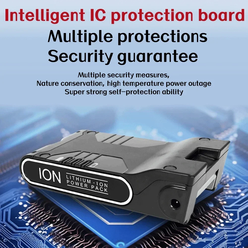 

25.2V For Shark 6000mAH lithium-ion vacuum cleaner battery, XBAT200 ION Rocket IONFlex and IONFlex Cordless Vacuums Battery