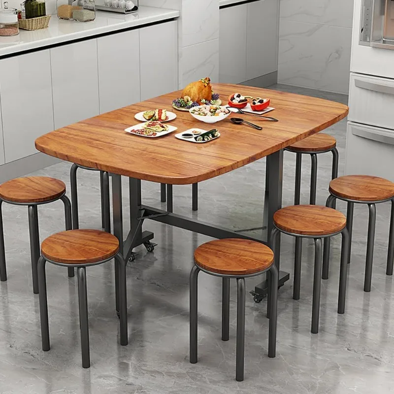 Multifunction Table Drop Leaf Dining Table - 47