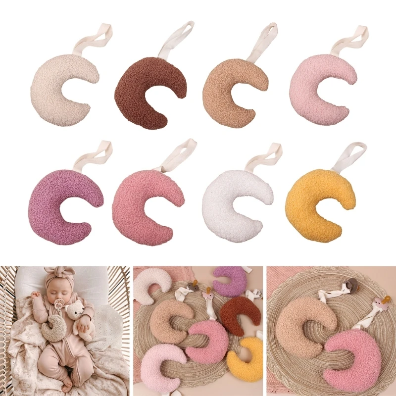 Plush Baby Pacifier Pendant Decorations Breathable Bag Stroller Hanging Ornament