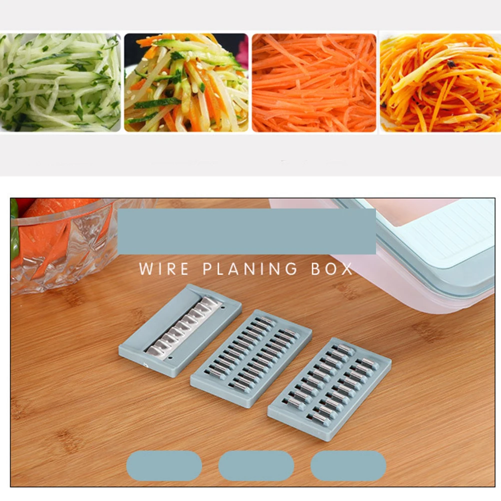 

Multifunctional Vegetable Slicer Potato Cutter Kitchen Tool Anti Slip Detachable Turnip Grater Home Accessories