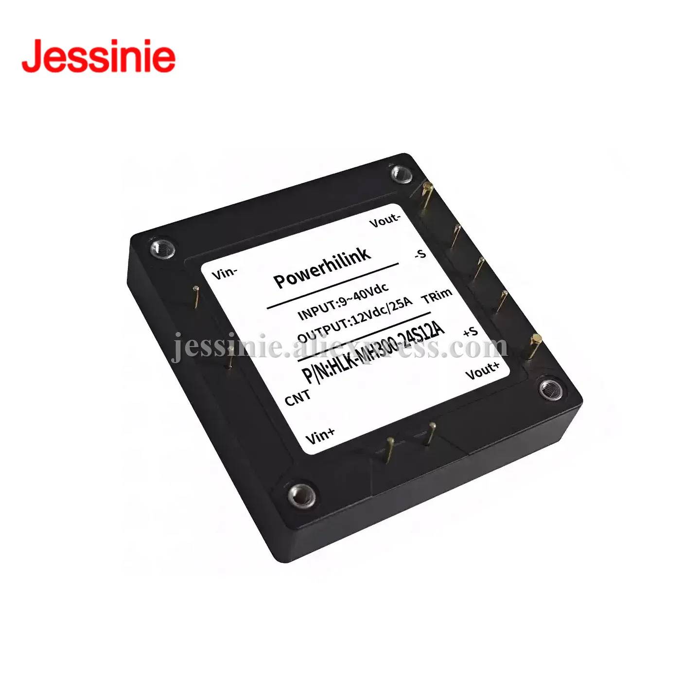Hi-Link HLK-MH300-24S12A 300W 24V 9~40V to 12V 25A DC-DC Half-Brick Isolated Power Supply Module Regulated Single Output