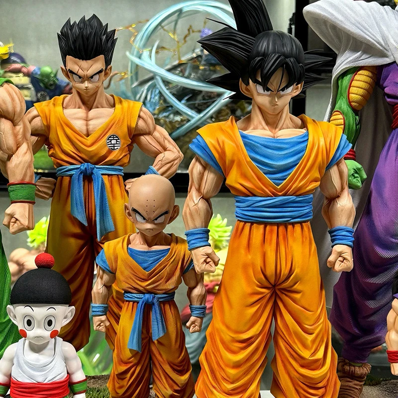 New Complete Set Anime Dragon Ball Figure Son Gohan Figurine Action Figures Pvc Statue Collectible Model Toys Gift