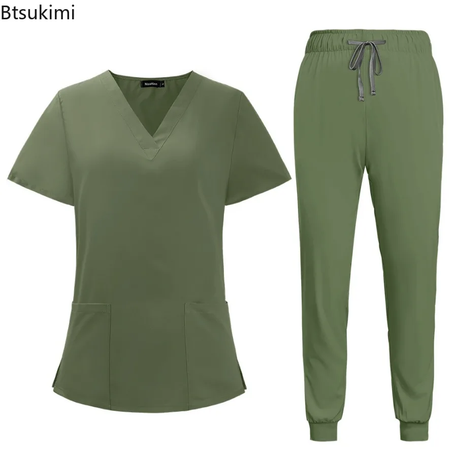 acessorios-para-enfermeiras-uniforme-medico-unissex-ajuste-slim-confortavel-uniforme-de-trabalho-para-sala-de-cirurgia-feminina-conjunto-jogger