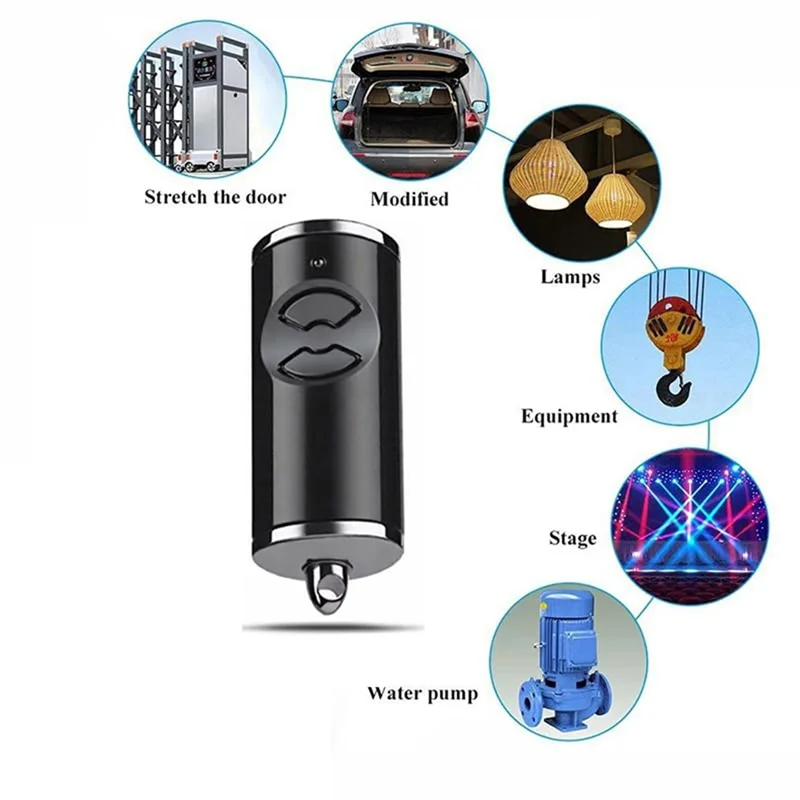 

【B74A】2Pcs Garage Door Handheld Transmitter Remote Control For Hormann HS4-868-BS, HS1-868-BS, HSS4-868-BS Replacement Garage Re