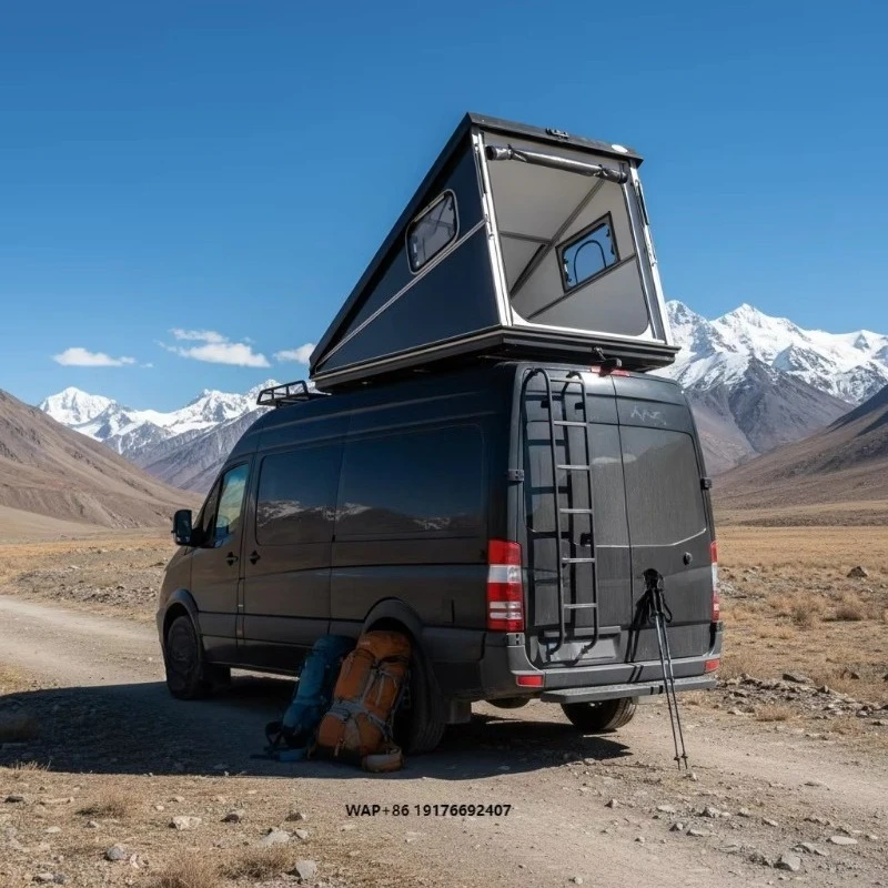 Luxury Carbon Fiber Hard Shell Roof Top Tent Waterproof 4x4 Off-road Customized Camping Car Rooftop Tent