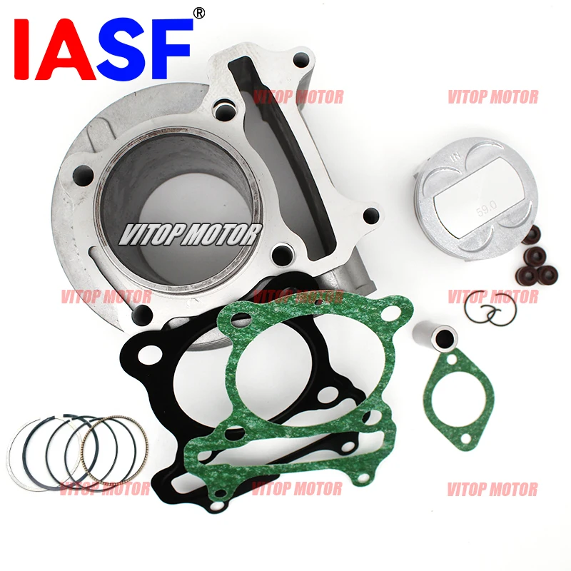 For KYMCO Racing King 150 4V LIKEQ150 Dynamic Power G150 G5 Motorcycle Cylinder Piston Assembly Cylinder Block Kit