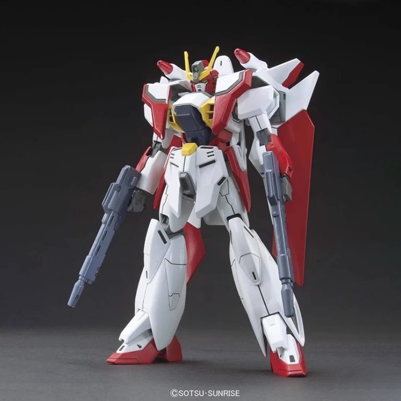 BANDAI-figuras de acción de plástico para niños, Kit de modelos de GUNDAM AIRMASTER Gundam, HG 1/144 GW-9800, Robot de calidad, regalo