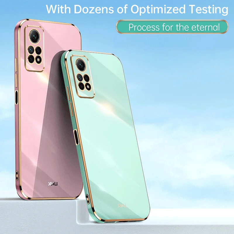 For Xiaomi Redmi Note 12 Pro 4G Case Soft TPU Case High Quality Anti-fingerprint Camera Protection Cover