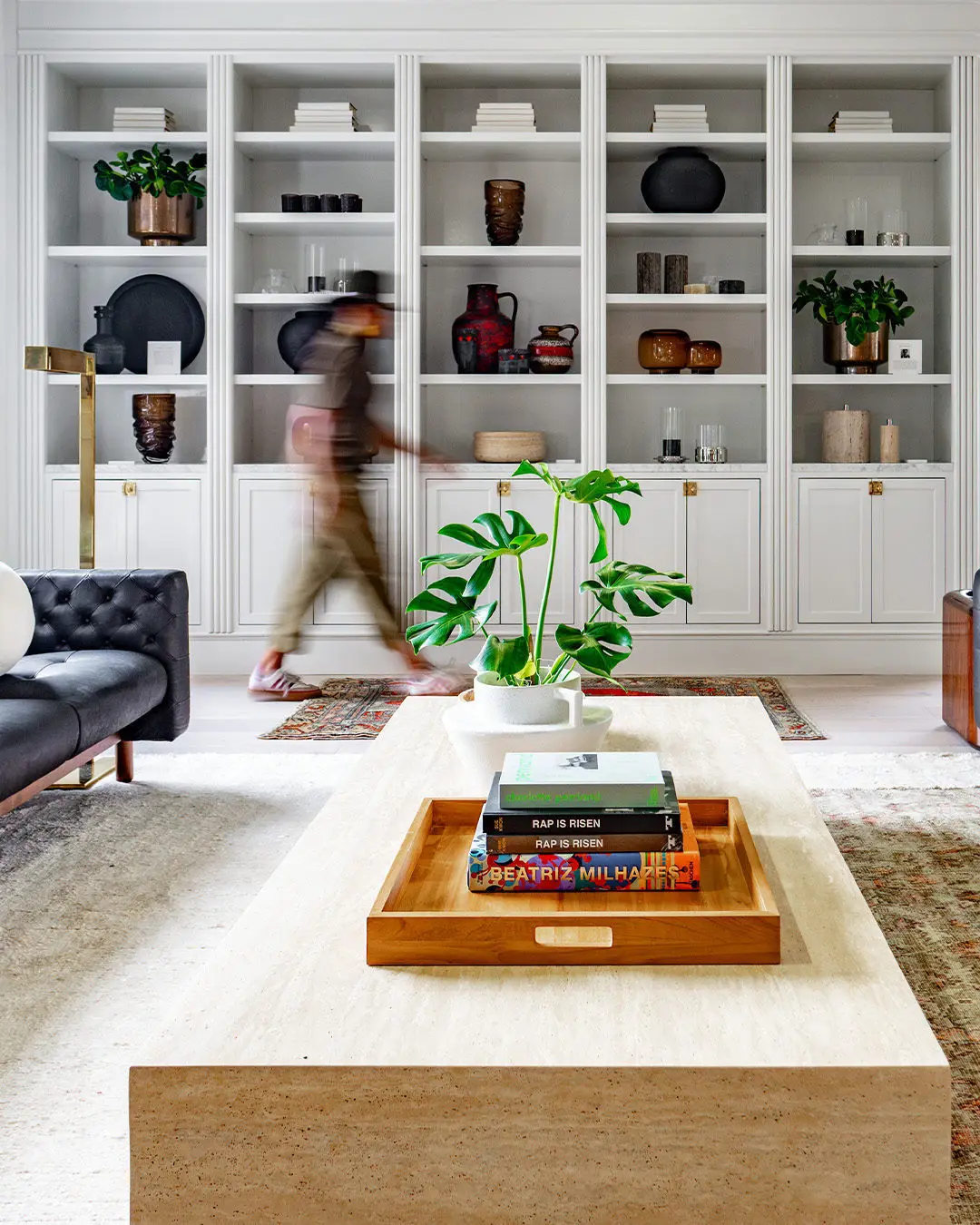 Architectural Form  Modern Furniture Modern Wooden Coffee Table Rectangular Coffee Table