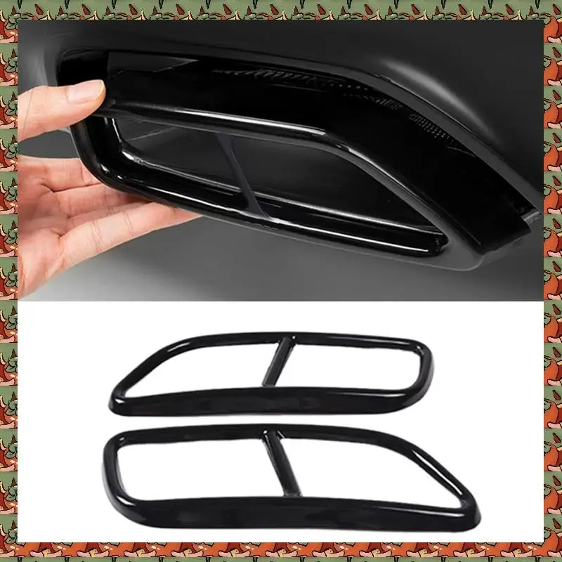 

ABLQ для автомобиля из нержавеющей стали, декоративная крышка выхлопной трубы Volvo