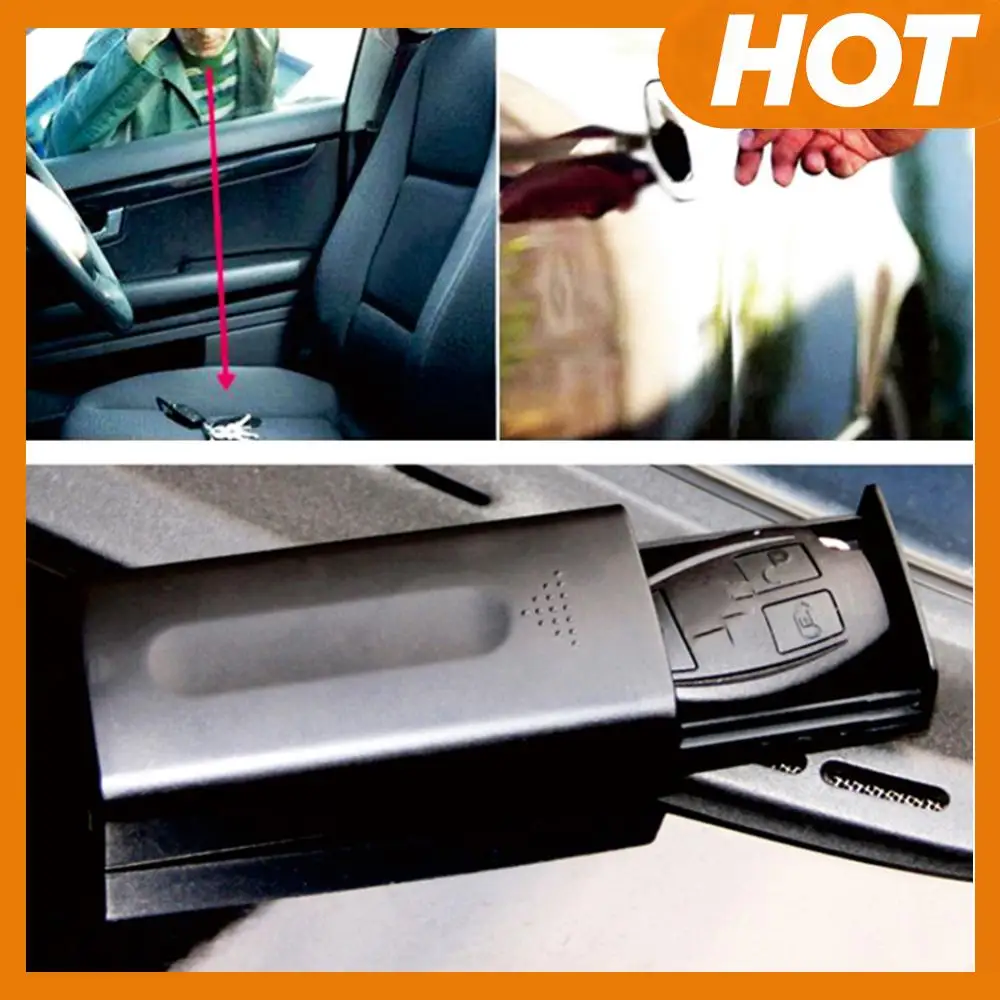 

Portable Case Holder for Key Magnetic Creative Car Key Hider Hidden Black Outdoor