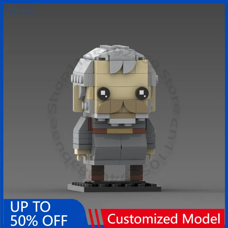 

Набор из 146 деталей: популярная серия «Игровые персонажи» — Ходор, модульный конструктор MOC, простая сборка, технологичная модель, игрушка-подарок для самостоятельной сборки