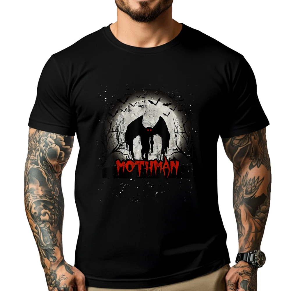 Dark Moon With Bats And Mothman Folklore Free Shippping Items Lowest Prices Men's Clothing