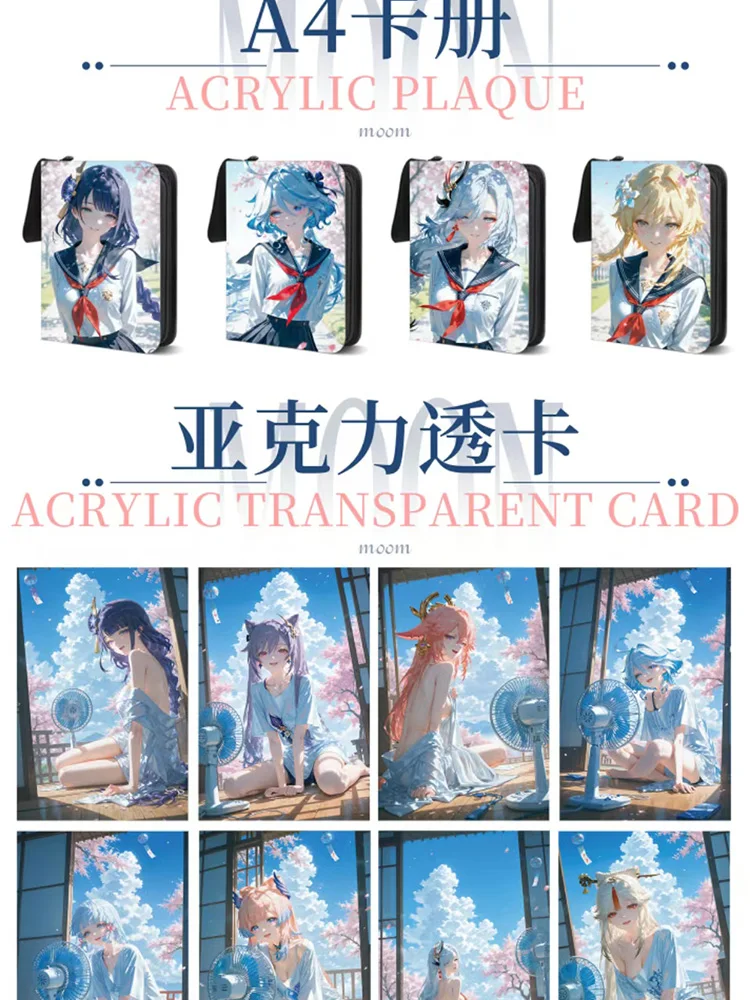 Ultimo originale YUEGONG A5 Tavole acriliche Waifu Rem Spicy Girl Pure Charm Curva Uniforme Costume da bagno Bikini Regali per bambini