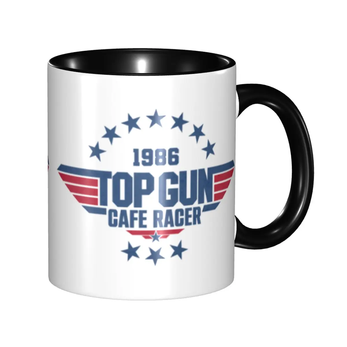 

Top Gun Maverick CAFE RACER Mugs Customized Action Drama Movie Ceramic Coffee Mug Creative Present