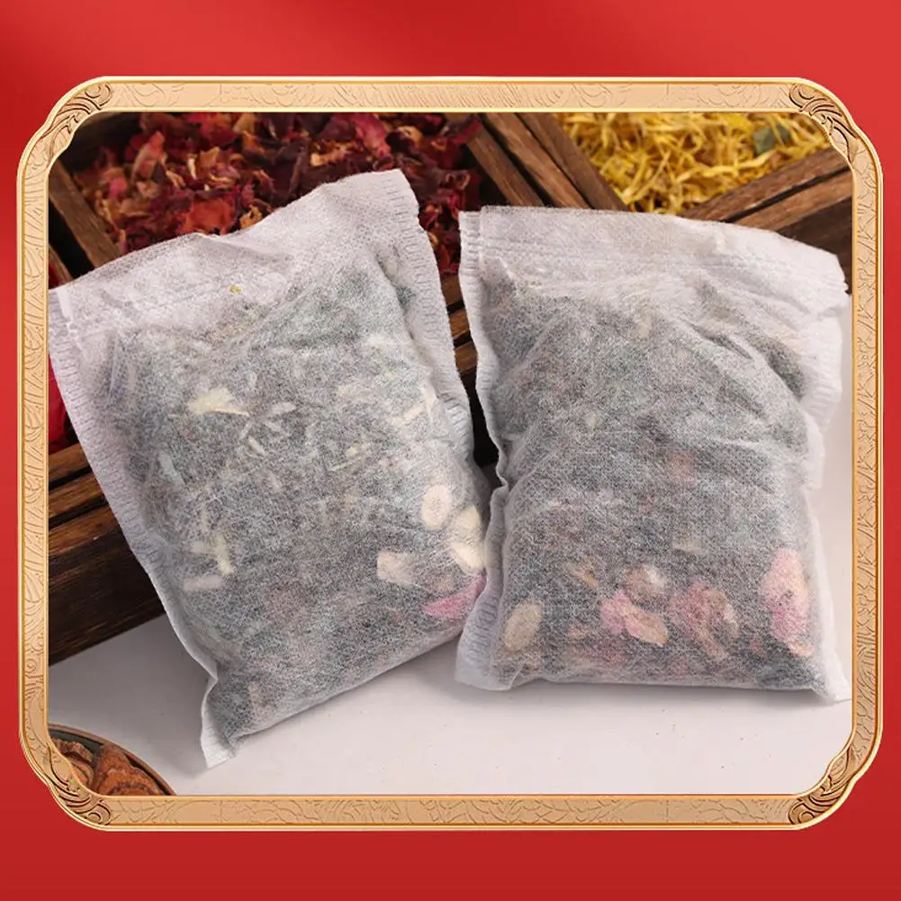 Mugwort كيس حمام القدم العشبية القدم نقع حقيبة السموم تطهير الكلى تخفيف التعب تحسين الأرق الرعاية الصحية كيس حمام القدم