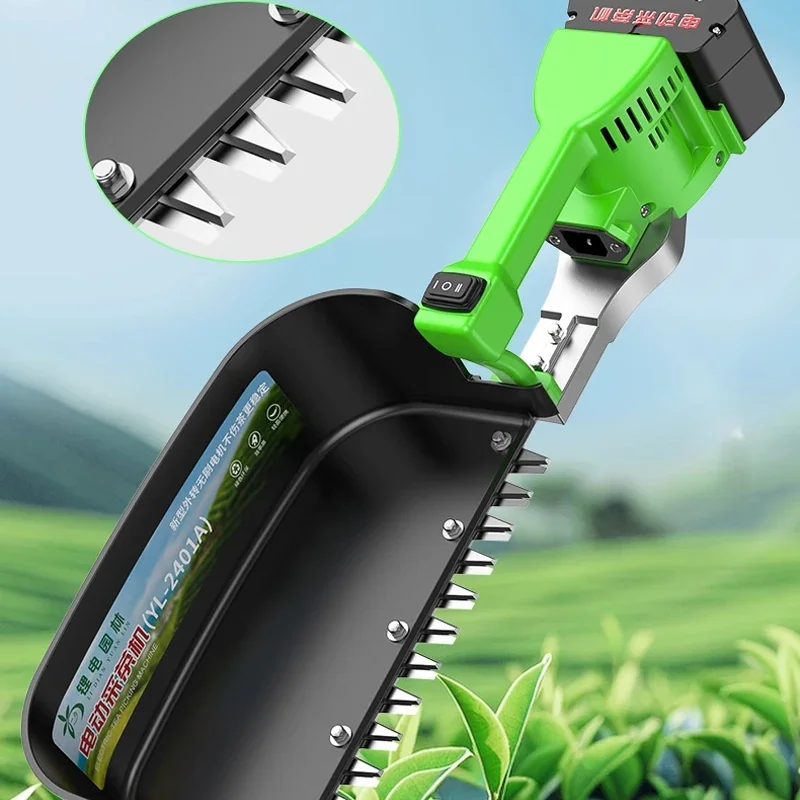 new electric tea picking machine 24V single-person portable outer rotor motor fully automatic high-power tea collection