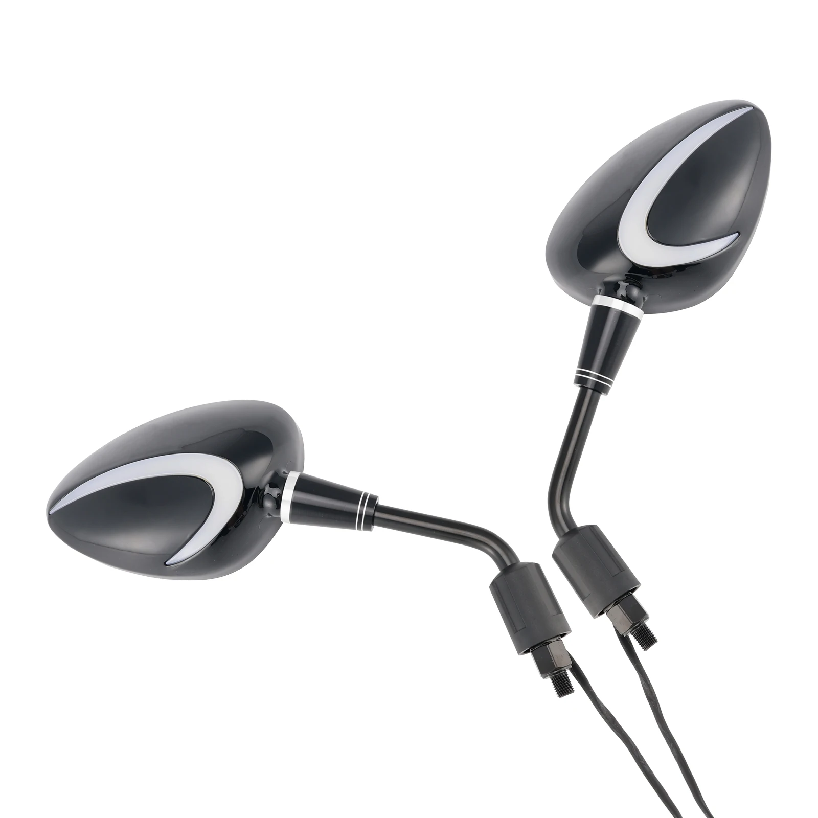 

Topteng REARVIEW MIRROR SET M10 RIGHT-HAND THREADING WITH TURN SIGNAL FOR PIAGGIO VESPA