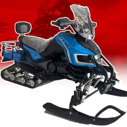 Adults Snowmobile Snow Scooter for Winter Outdoor Sports Mountain Sled High Performance Snow Mobile Sleigh All-Terrain