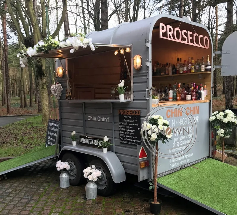 ヴィンテージピザトレーラー,モバイルホースボックス,ヴィンテージピザトレーラー,スナックバーガーフードバン,ホットドッグ,OEM