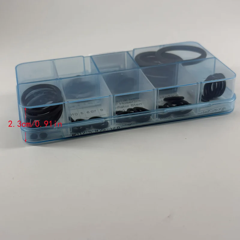 Kit de reemplazo de juntas tóricas para buceo, adecuado para mangueras de buceo, válvulas de tanques de oxígeno y reguladores, cumple con el estándar AS568.